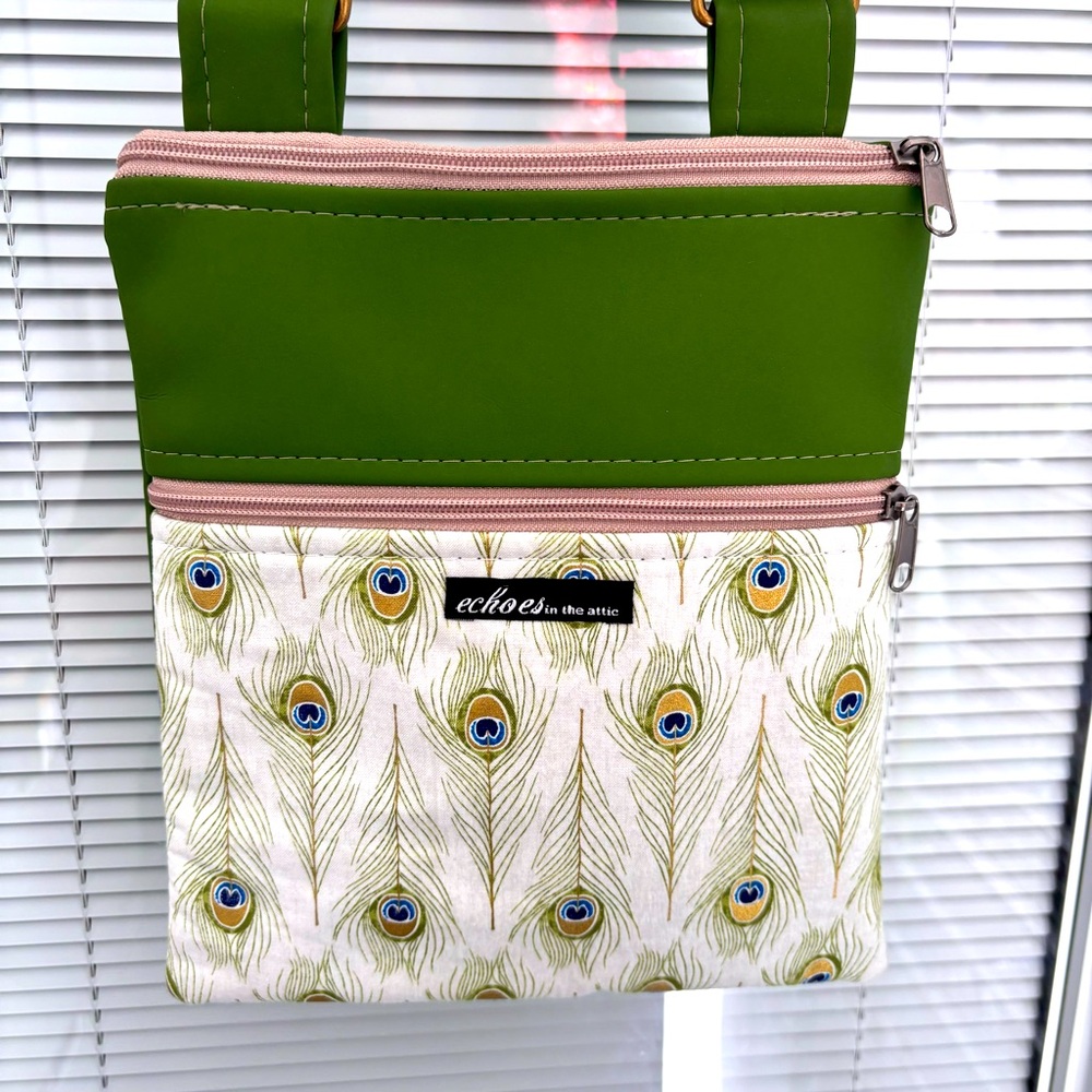 Vegan Crossbody Bag - upcycled - Cruelty Free